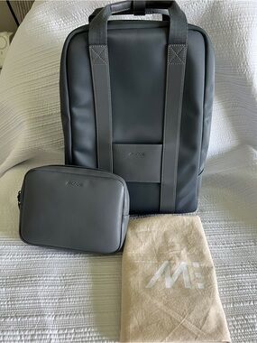 Monos Metro Backpack in Grey Laptop Travel Bag
